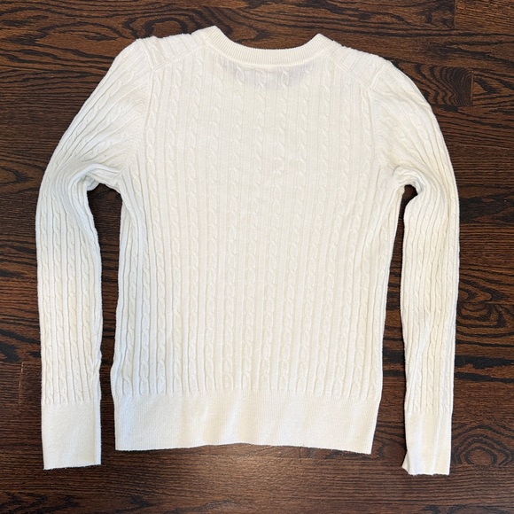 GAP Cream Cable Knit Sweater - Picture 3 of 4